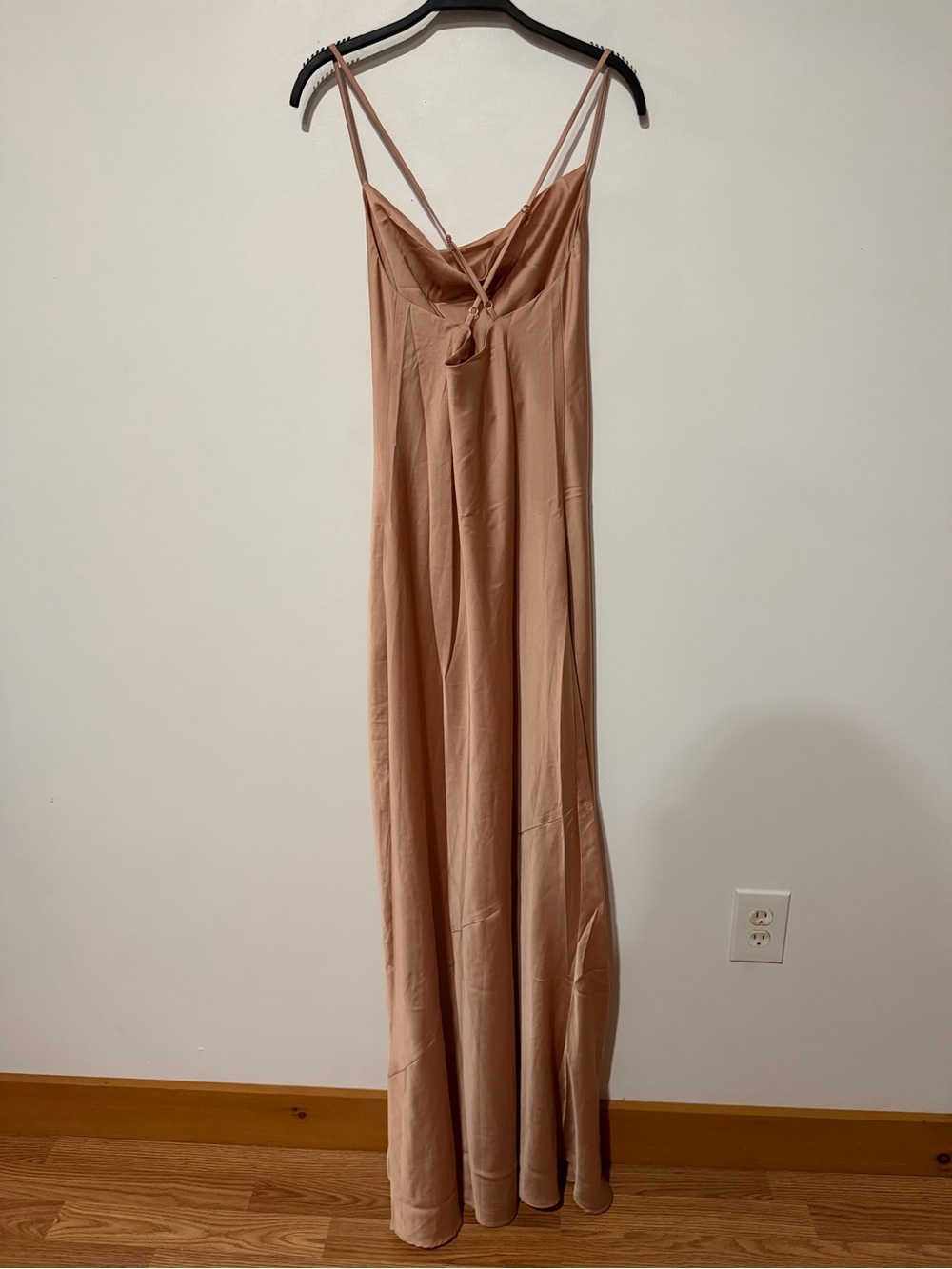 NWOT Show Me Your MuMu Tuscany Slip Maxi Dress Copper Rose Size Small 4-6 - Picture 2 of 6